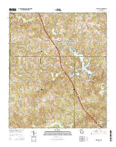 High Falls 2014 topographic map thumbnail