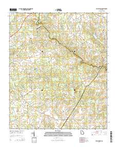 High Shoals 2014 topographic map thumbnail