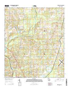 Merrillville 2014 topographic map thumbnail