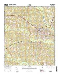 McRae 2014 topographic map thumbnail