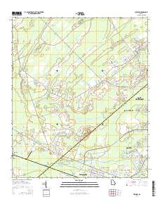 Meldrim 2014 topographic map thumbnail