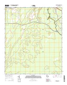 Meldrim SW 2014 topographic map thumbnail