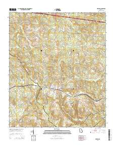 Harlem 2014 topographic map thumbnail