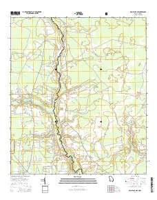 Macclenny NW 2014 topographic map thumbnail