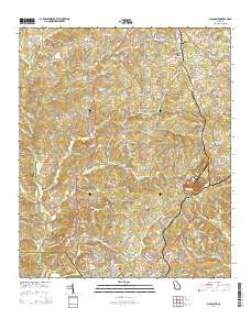 Macon NE 2014 topographic map thumbnail