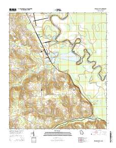 Mechanic Hill 2014 topographic map thumbnail