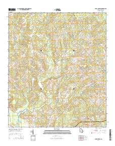 Lake Cypress 2014 topographic map thumbnail