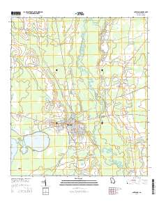 Lakeland 2014 topographic map thumbnail
