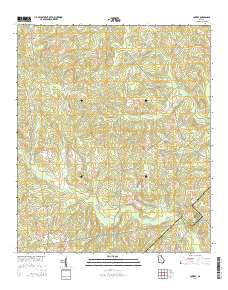 Lowery 2014 topographic map thumbnail