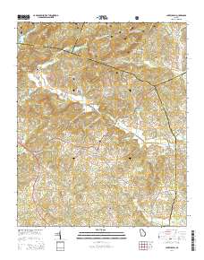 Lake Russell 2014 topographic map thumbnail