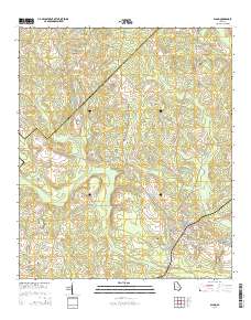 Alamo 2014 topographic map thumbnail