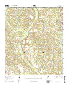 Norristown 2014 topographic map thumbnail