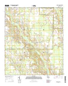 Nicholls NE 2014 topographic map thumbnail