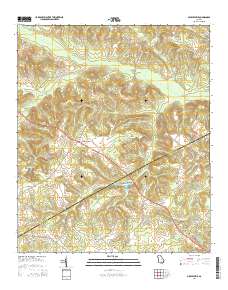 Nicklesville 2014 topographic map thumbnail