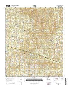 New Georgia 2014 topographic map thumbnail