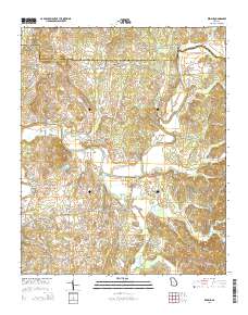 Redbud 2014 topographic map thumbnail