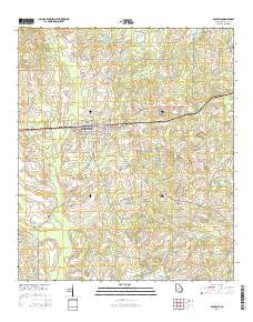Rochelle 2014 topographic map thumbnail