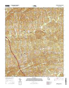 Mulberry Grove 2014 topographic map thumbnail