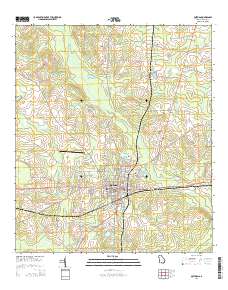 Quitman 2014 topographic map thumbnail