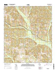 Preston 2014 topographic map thumbnail