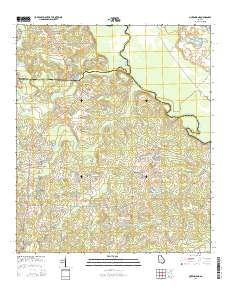Queensland 2014 topographic map thumbnail