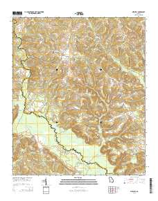 Mitchell 2014 topographic map preview