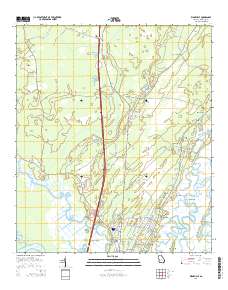 Ridgeville 2014 topographic map thumbnail