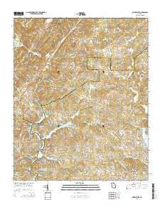 Murrayville 2014 topographic map thumbnail