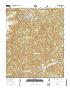 Rabun Bald 2014 topographic map thumbnail