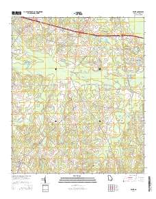 Rentz 2014 topographic map thumbnail