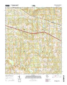 Rutledge South 2014 topographic map thumbnail
