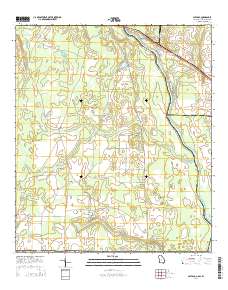 Saffold 2014 topographic map thumbnail