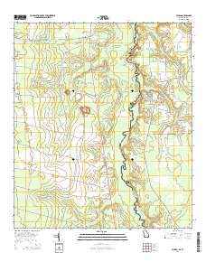 Toledo 2014 topographic map thumbnail