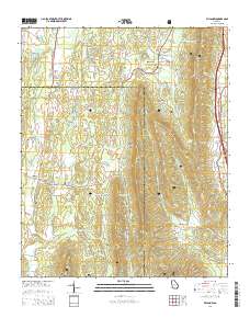 Villanow 2014 topographic map thumbnail