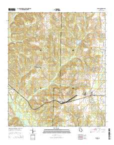 Plains 2014 topographic map thumbnail