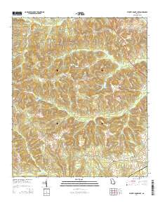 Stuckey Boone Lake 2014 topographic map thumbnail