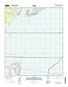 Tybee Island North 2014 topographic map thumbnail