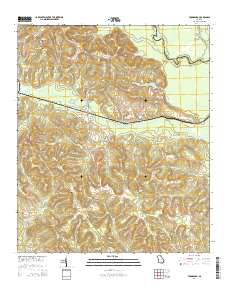 Toomsboro 2014 topographic map thumbnail