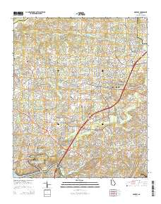 Roswell 2014 topographic map thumbnail