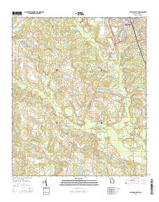 Sylvania South 2014 topographic map thumbnail