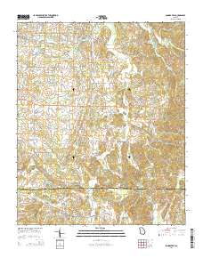 Sonoraville 2014 topographic map thumbnail