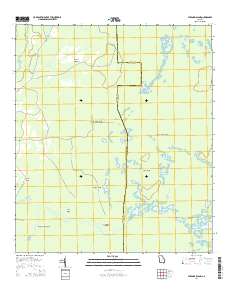 Strange Island 2014 topographic map thumbnail