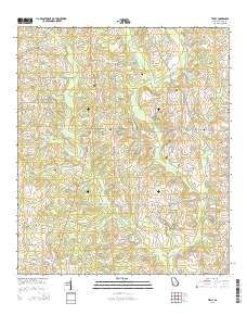 Tempy 2014 topographic map thumbnail