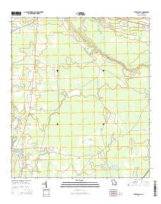 Tenmile Bay 2014 topographic map thumbnail