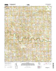 Winder North 2014 topographic map thumbnail