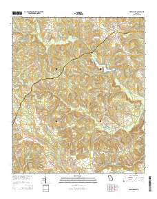 Warthen NE 2014 topographic map thumbnail
