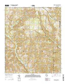 Tazewell North 2014 topographic map thumbnail