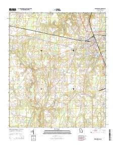 Waynesboro 2014 topographic map thumbnail
