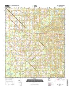 West of Eastman 2014 topographic map thumbnail