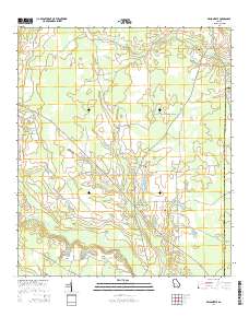 Wilsonville 2014 topographic map thumbnail